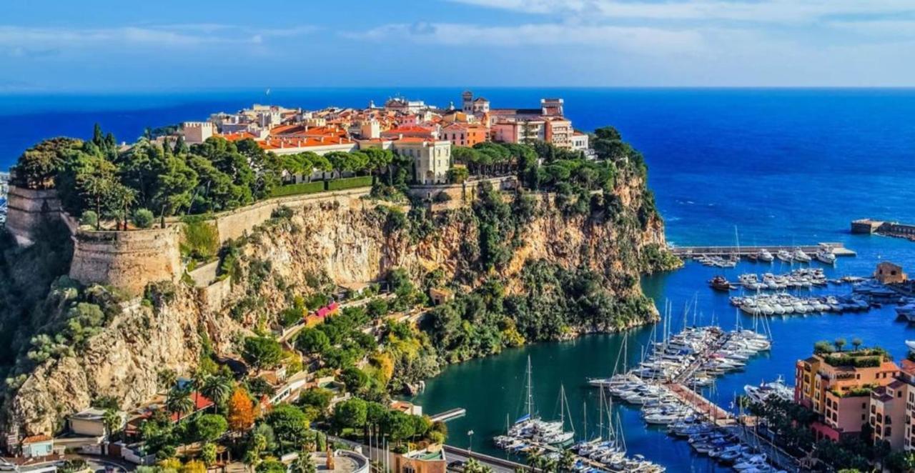Apartmán Luxurious Flat At 5 Min By Walk To Monaco, Free Parking And Sea View Beausoleil Exteriér fotografie