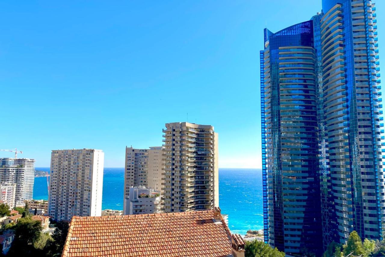 Apartmán Luxurious Flat At 5 Min By Walk To Monaco, Free Parking And Sea View Beausoleil Exteriér fotografie