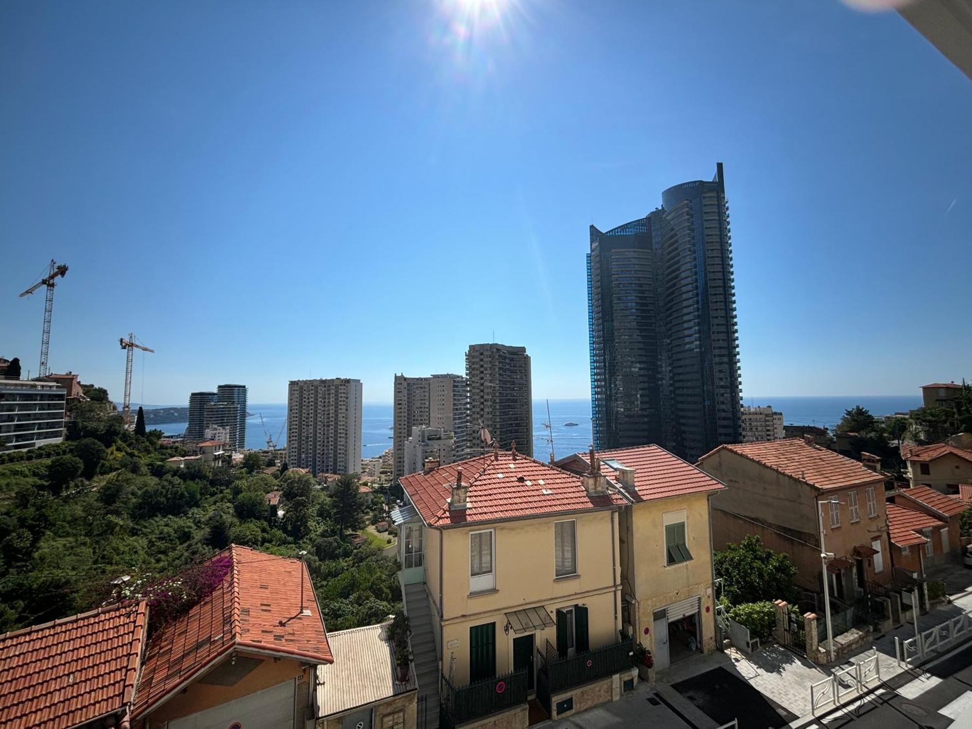 Apartmán Luxurious Flat At 5 Min By Walk To Monaco, Free Parking And Sea View Beausoleil Exteriér fotografie